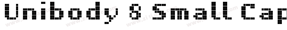 Unibody 8 Small Caps字体转换